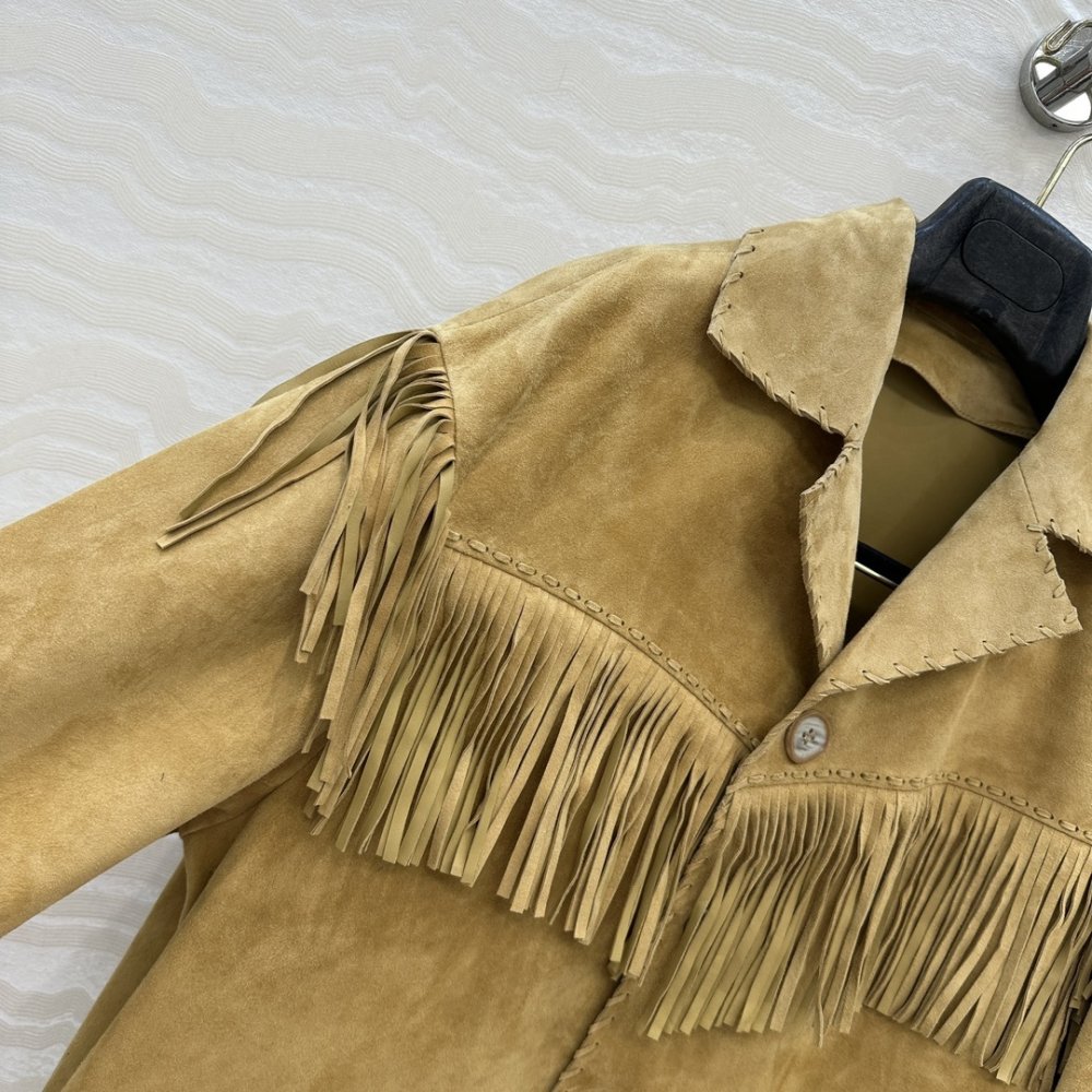 Замшевый блейзер женский Purple Label RL фото 3