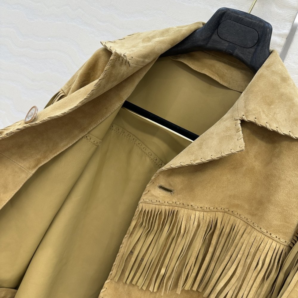 Замшевый блейзер женский Purple Label RL фото 8