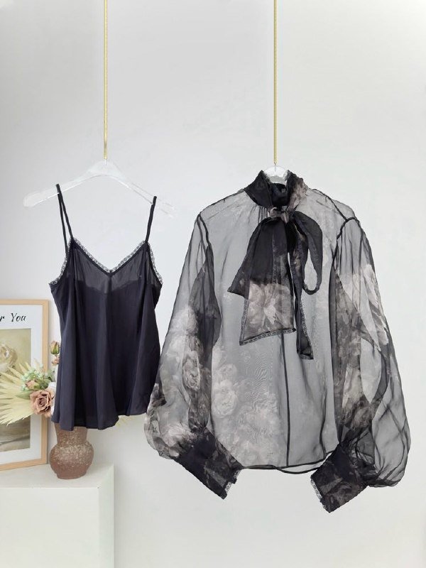 Women\'s blouse from ruffles