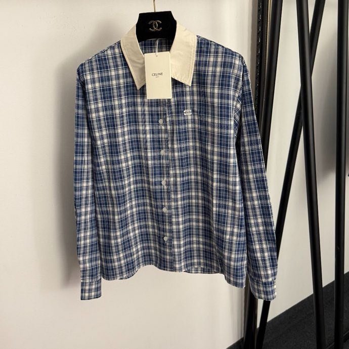 Женская клетчатая рубашка