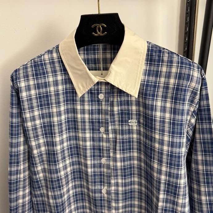 Женская клетчатая рубашка фото 4