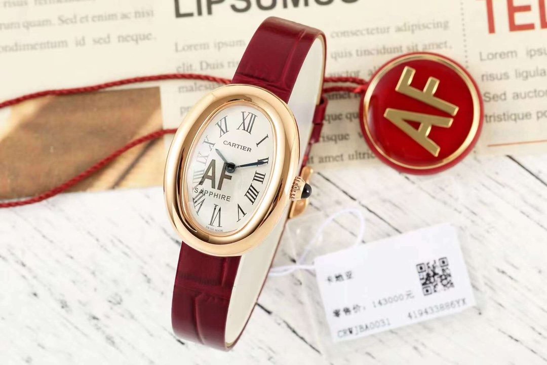Женские часы 32 мм Cartier Baignoire
