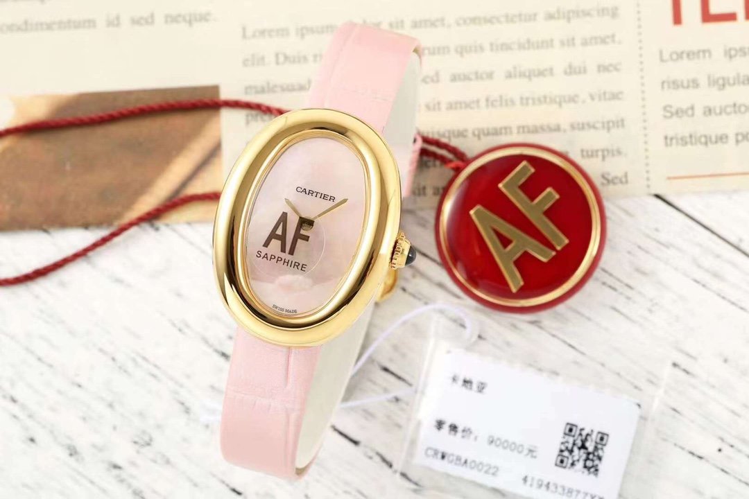 Женские часы 32 мм Cartier Baignoire