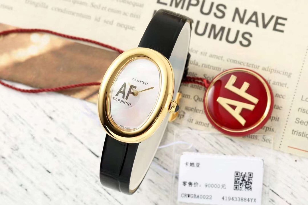 Женские часы 32 мм Cartier Baignoire