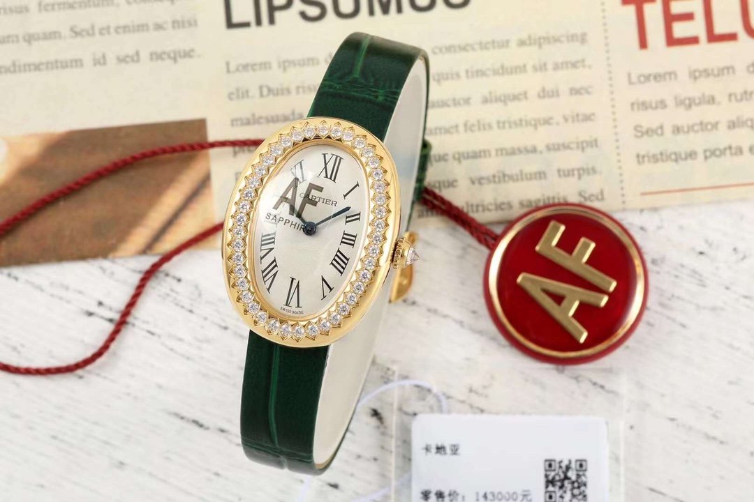 Женские часы 32 мм Cartier Baignoire