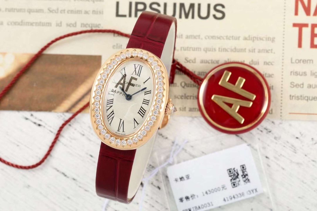 Женские часы 32 мм Cartier Baignoire