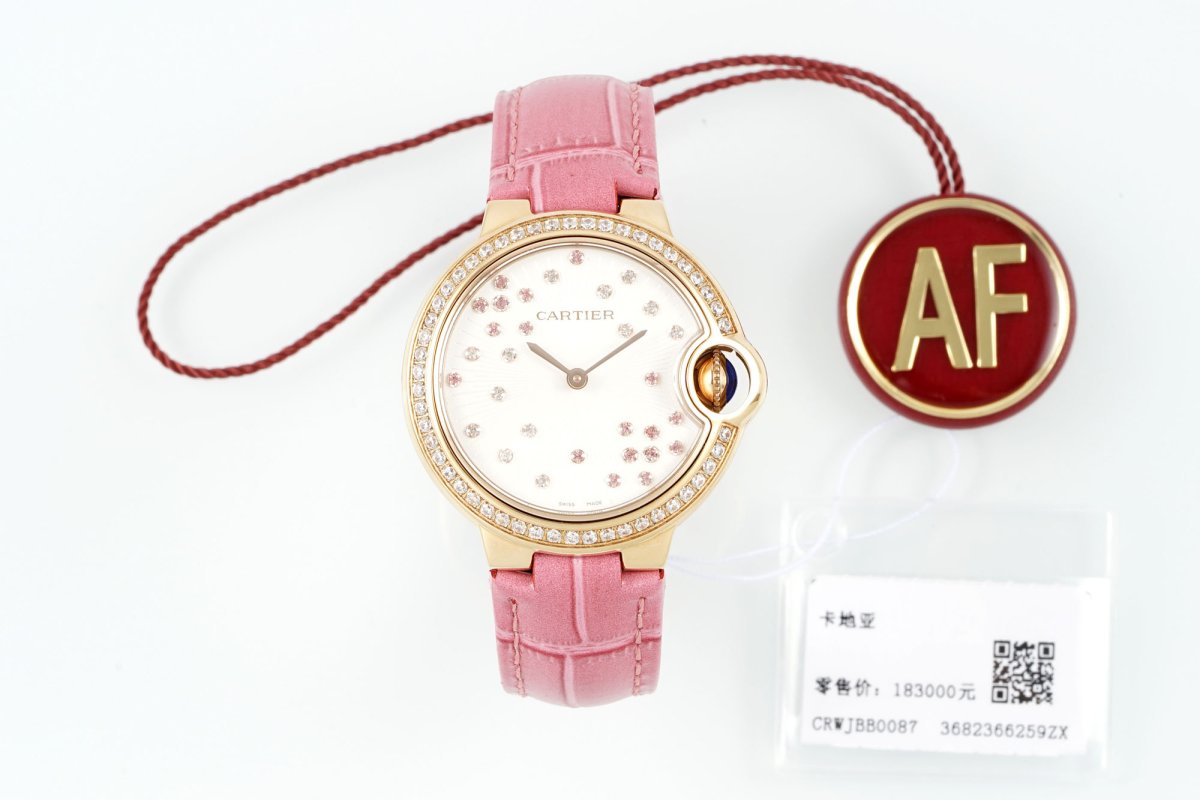 Women's clock 33 mm Cartier Ballon Bleu 33mm Quartz