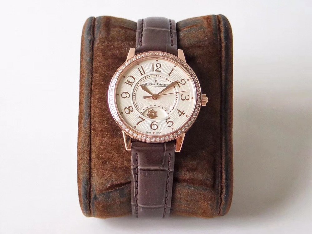 Женские часы 34 мм Jaeger-LeCoultre Rendez-Vous с бриллиантами