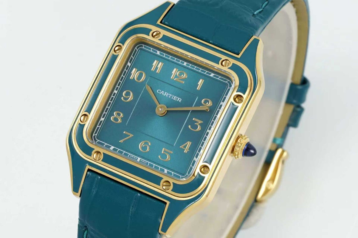 Женские часы Cartier Santos Quartz