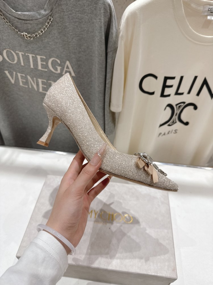 Женские туфли лодочки на шпильке с бантом остроносые фото 5