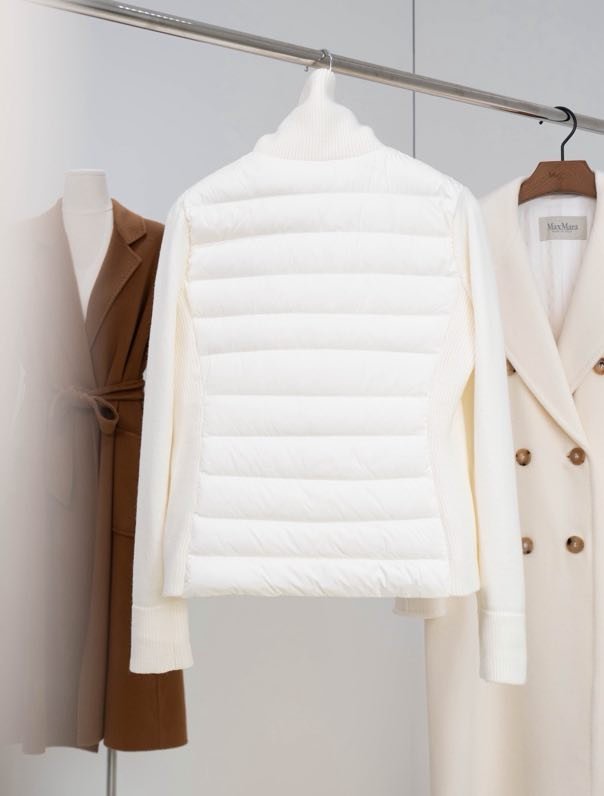 Женский демисезонный пуховик Moncler Cardigan Tricot фото 3