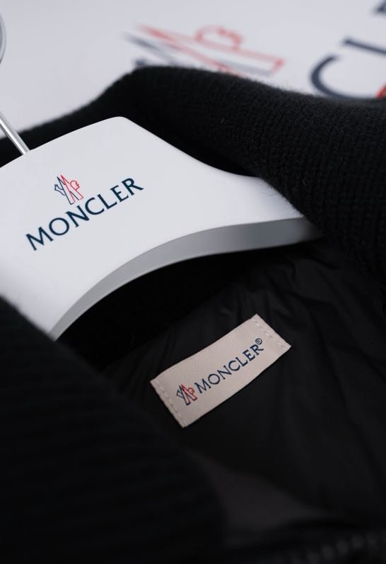 Женский демисезонный пуховик Moncler Cardigan Tricot фото 6