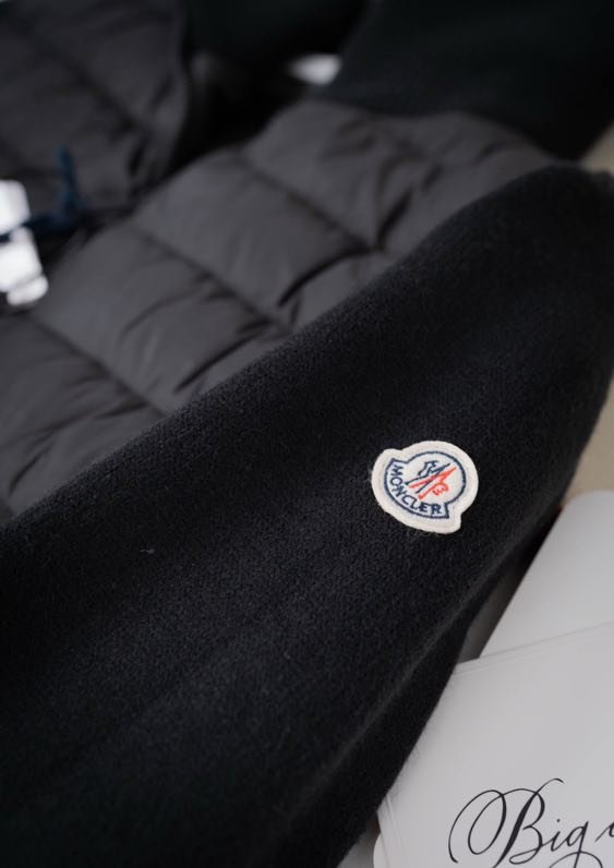 Женский демисезонный пуховик Moncler Cardigan Tricot фото 7