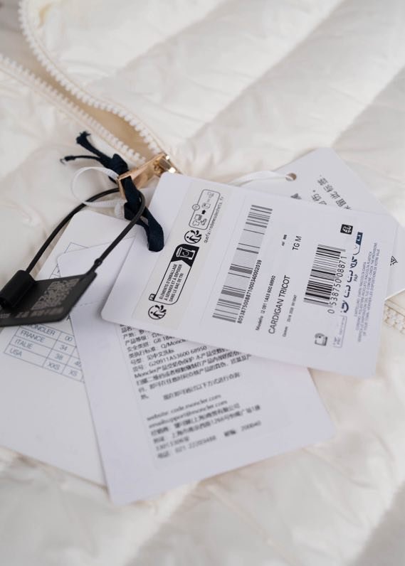 Женский демисезонный пуховик Moncler Cardigan Tricot фото 9