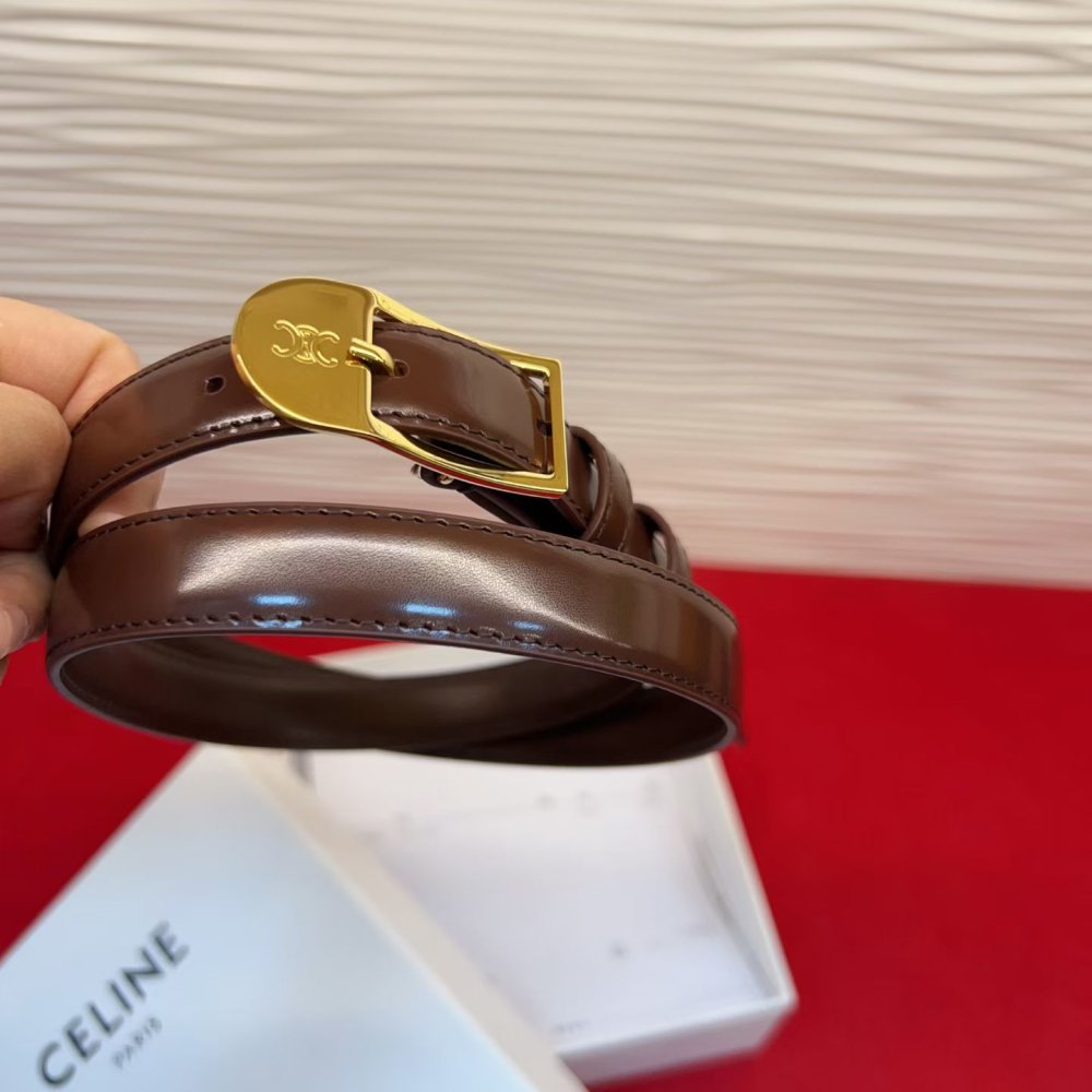 Female belt 18 mm leather