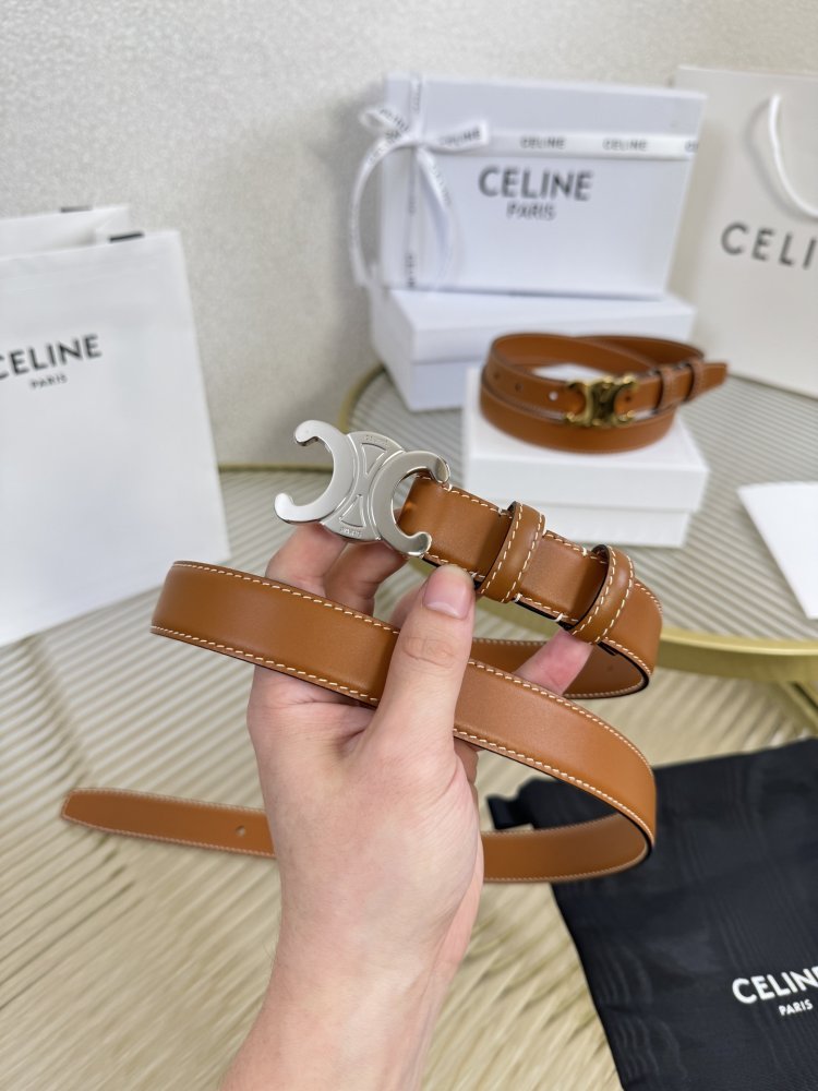 Female belt 25 mm leather