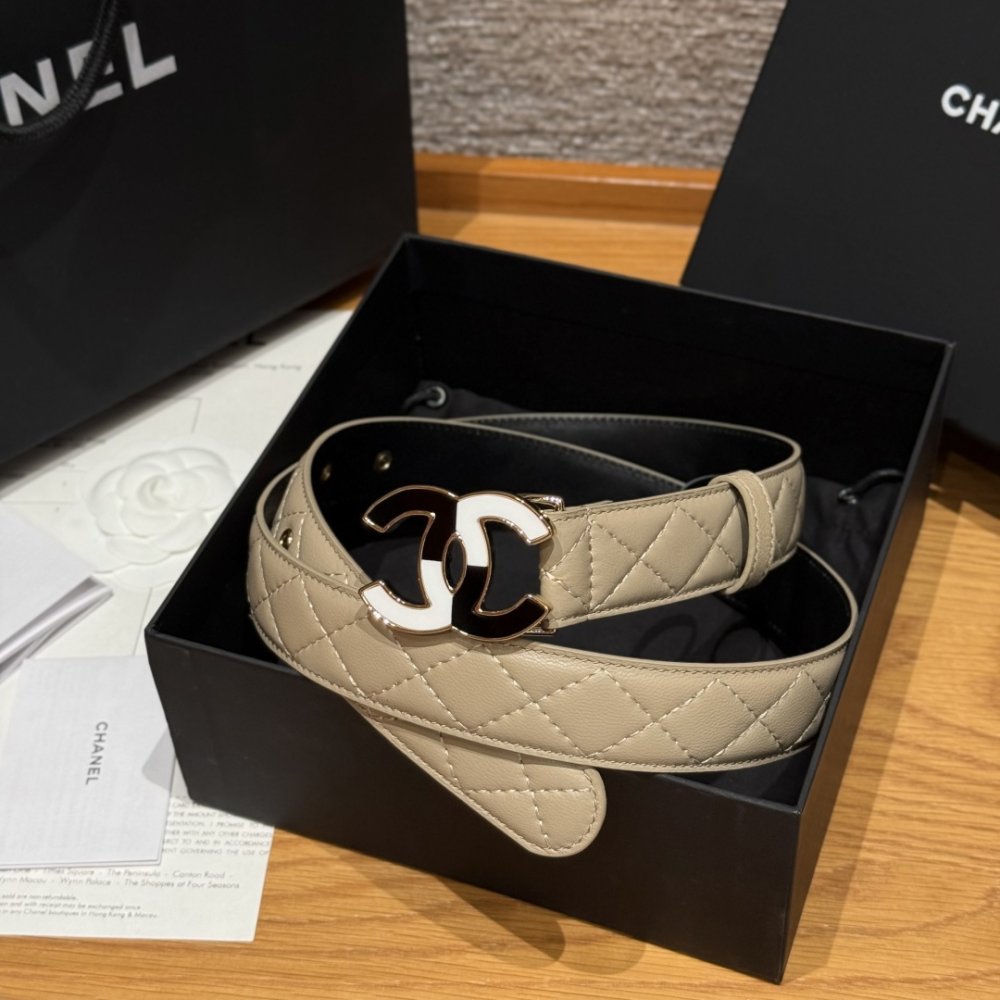 Женский пояс кожаный 30 мм