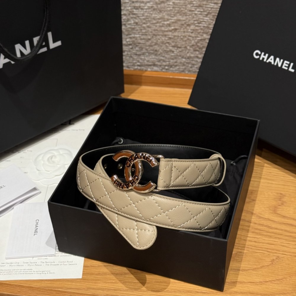 Женский пояс кожаный 30 мм