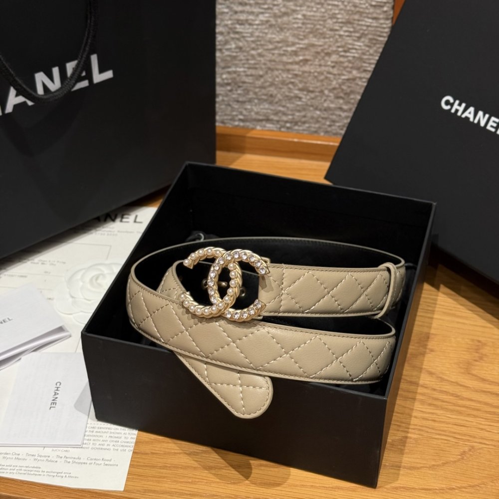 Женский пояс кожаный 30 мм