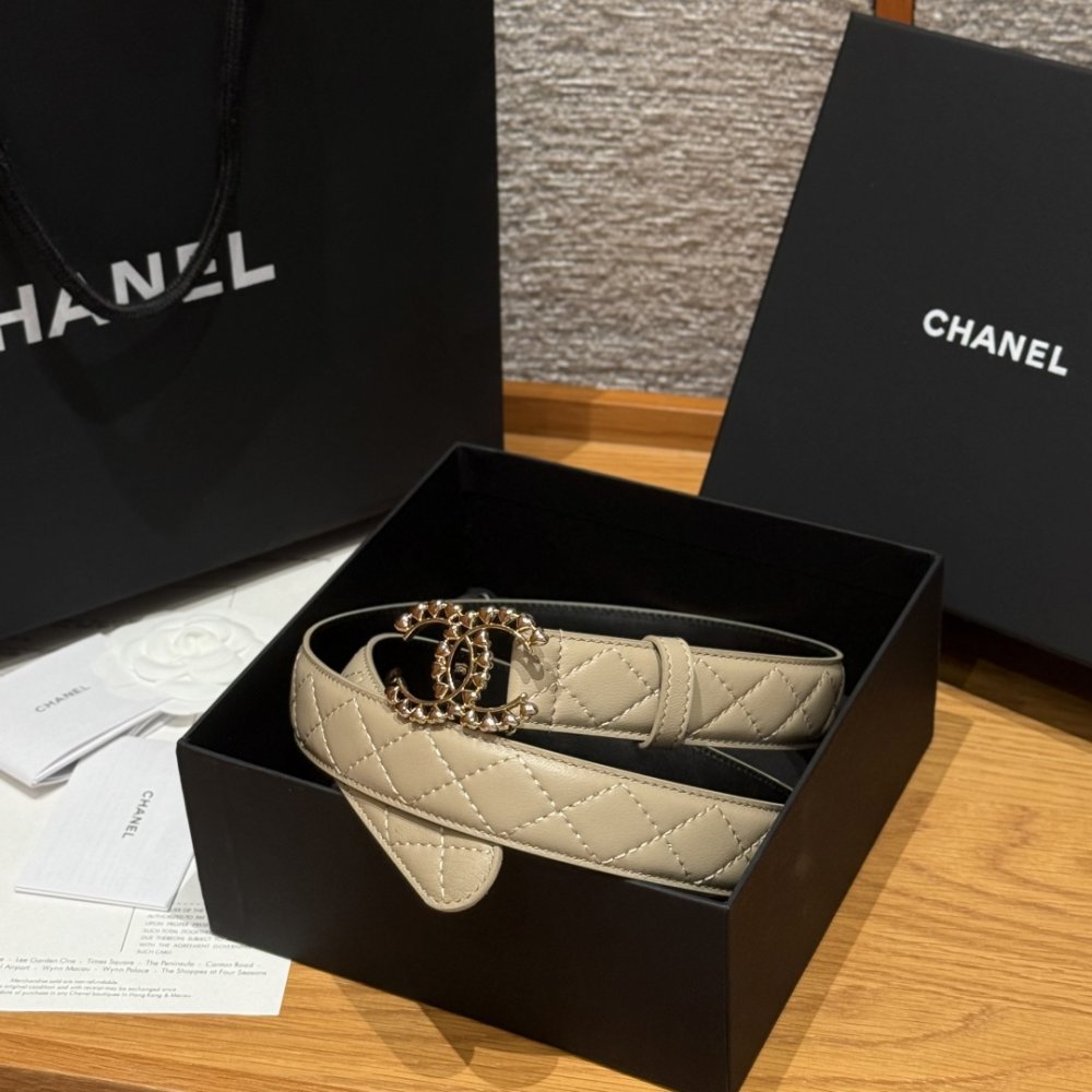 Женский пояс кожаный 30 мм