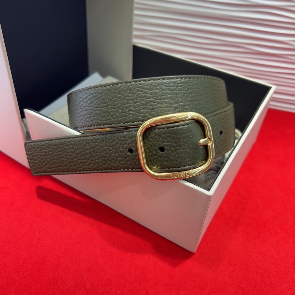 Женский пояс кожаный 32 мм