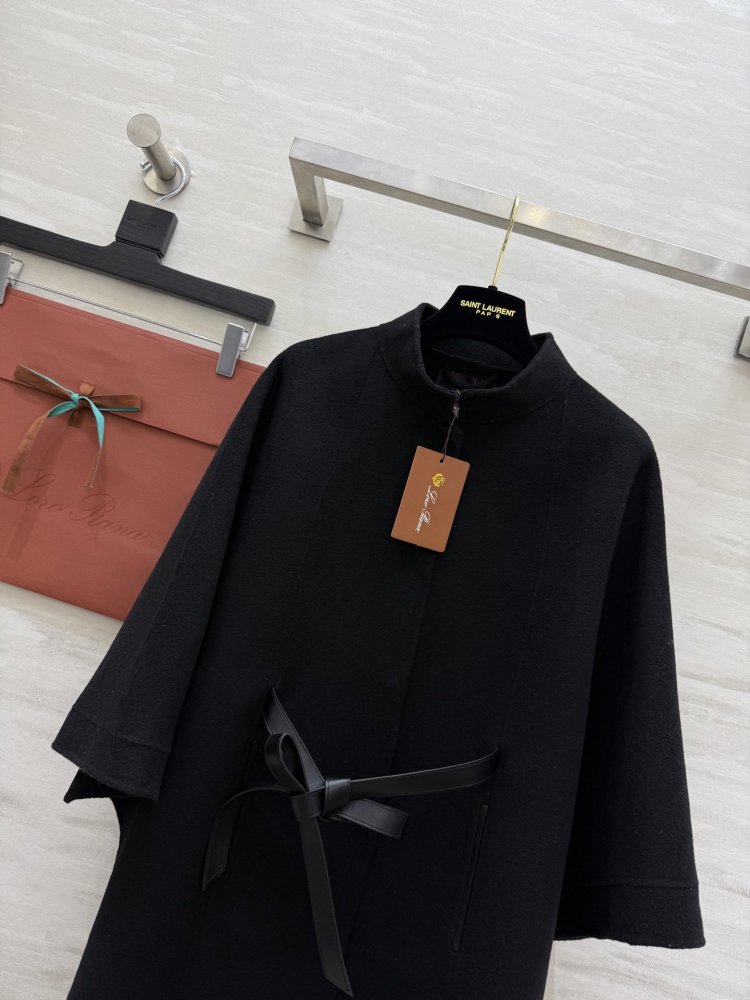 Жіноче пальто накидка з кашеміру фото 2