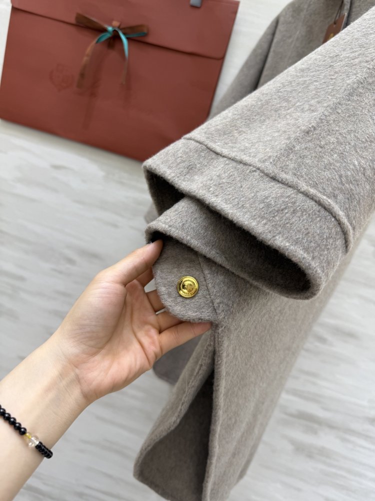 Жіноче пальто накидка з кашеміру фото 7