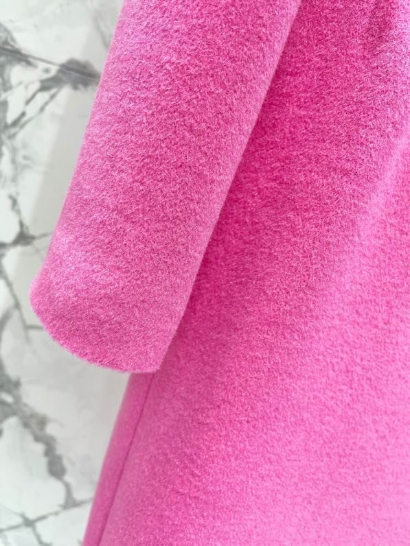 Женское пальто Valentino из шерсти и кашемира с бантом и лацканами фото 3