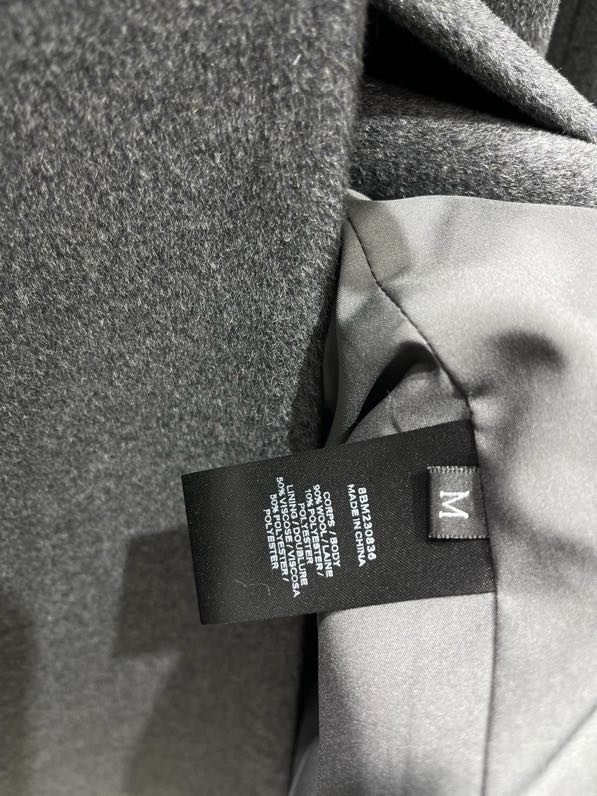 Женское пальто Valentino из шерсти и кашемира с бантом и лацканами фото 8