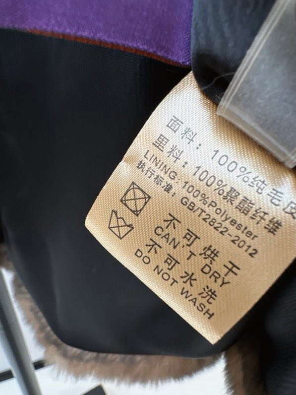 Жилетка з хутра кролика з шарфом фото 6