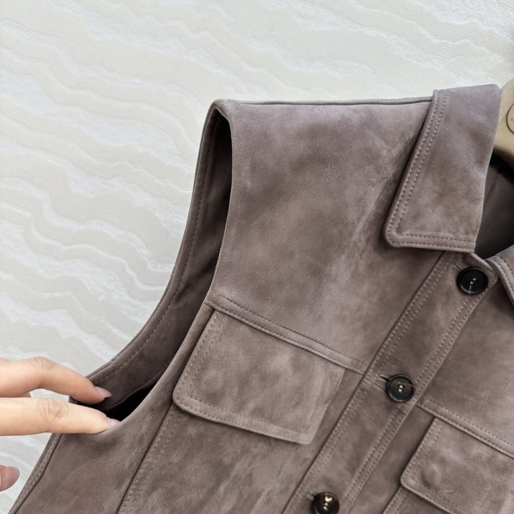 Vest leather фото 3