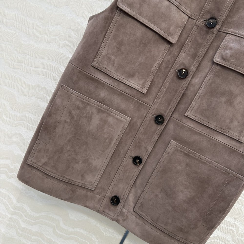 Vest leather фото 5