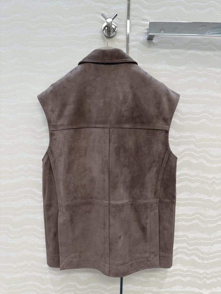Vest leather фото 8