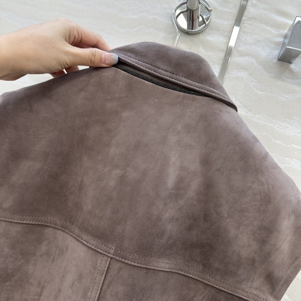 Vest leather фото 9