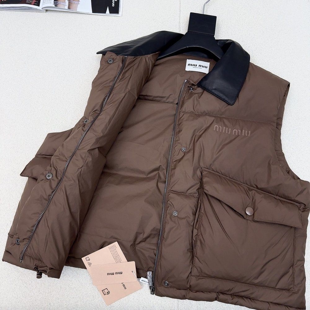 Vest on feathers women's фото 7