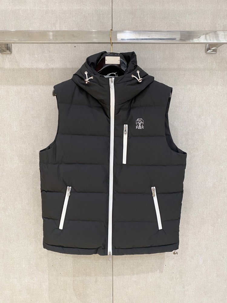 Жилетка на пуху