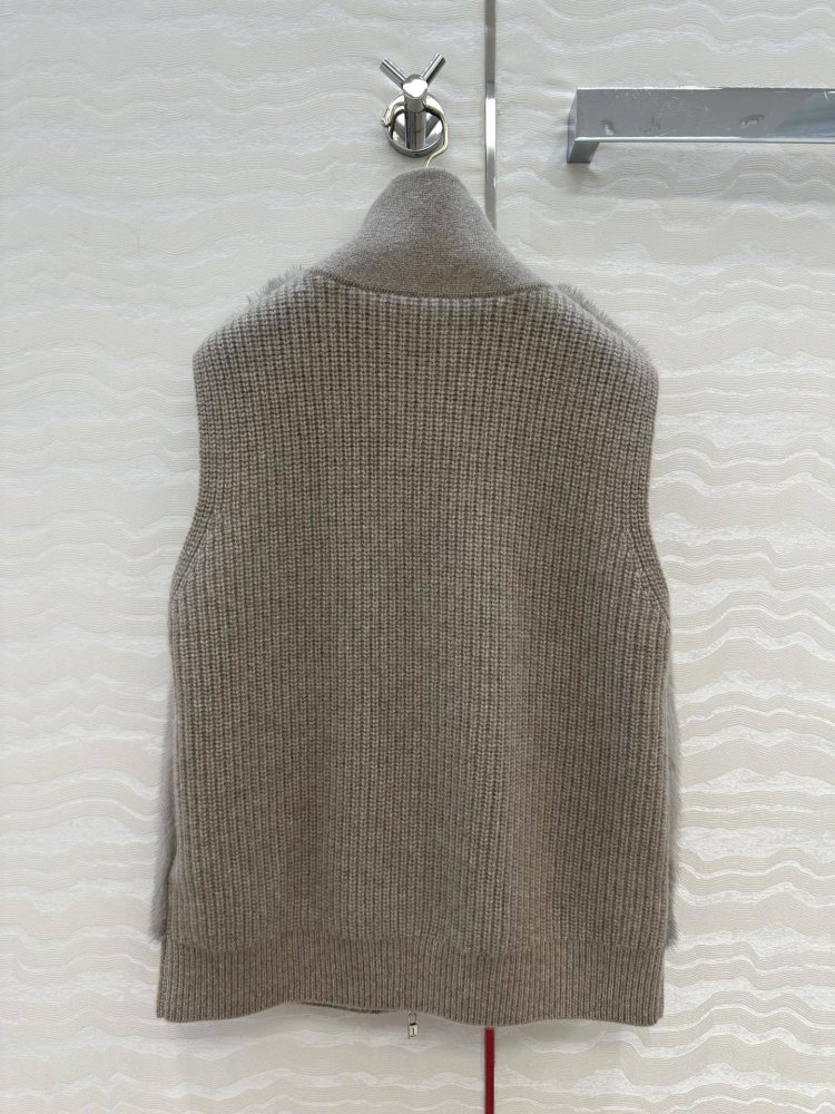 Жилетка с мехом норки фото 9