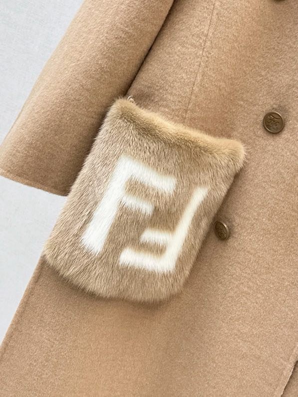 Зимовий пальто жіночі з норковым хутром фото 4