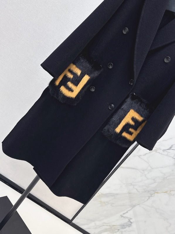 Зимовий пальто жіночі з норковым хутром фото 6