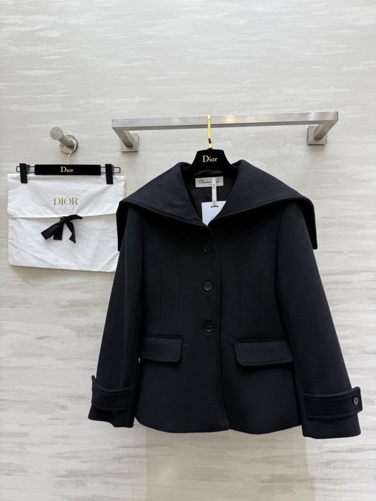 Зимнее шерстяное пальто шаль