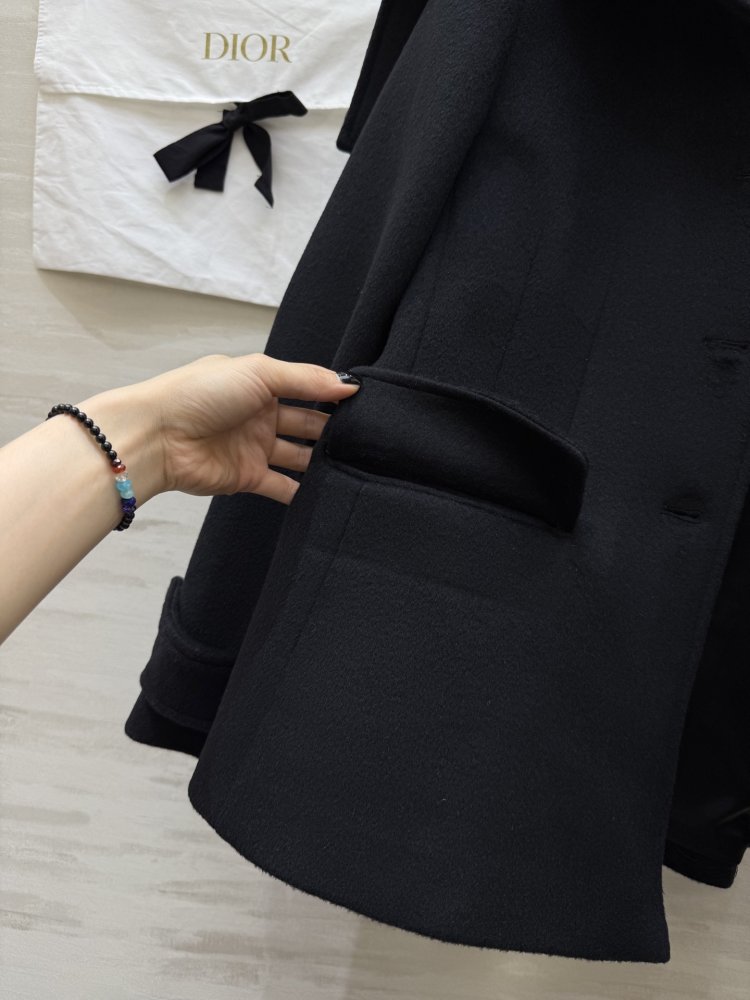 Зимнее шерстяное пальто шаль фото 9