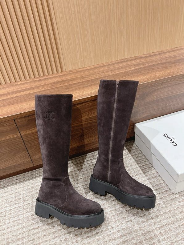 Зимові високі чоботи