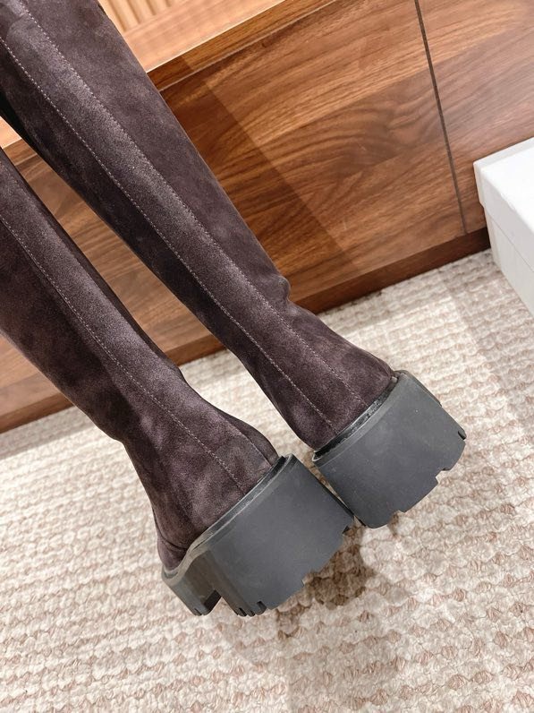 Зимові високі чоботи фото 7