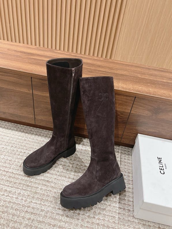 Зимові високі чоботи фото 8