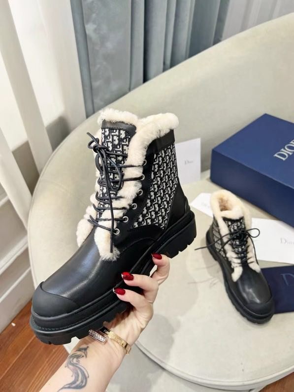 Зимние женские ботинки на меху фото 6