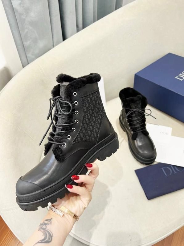 Зимние женские ботинки на меху фото 8