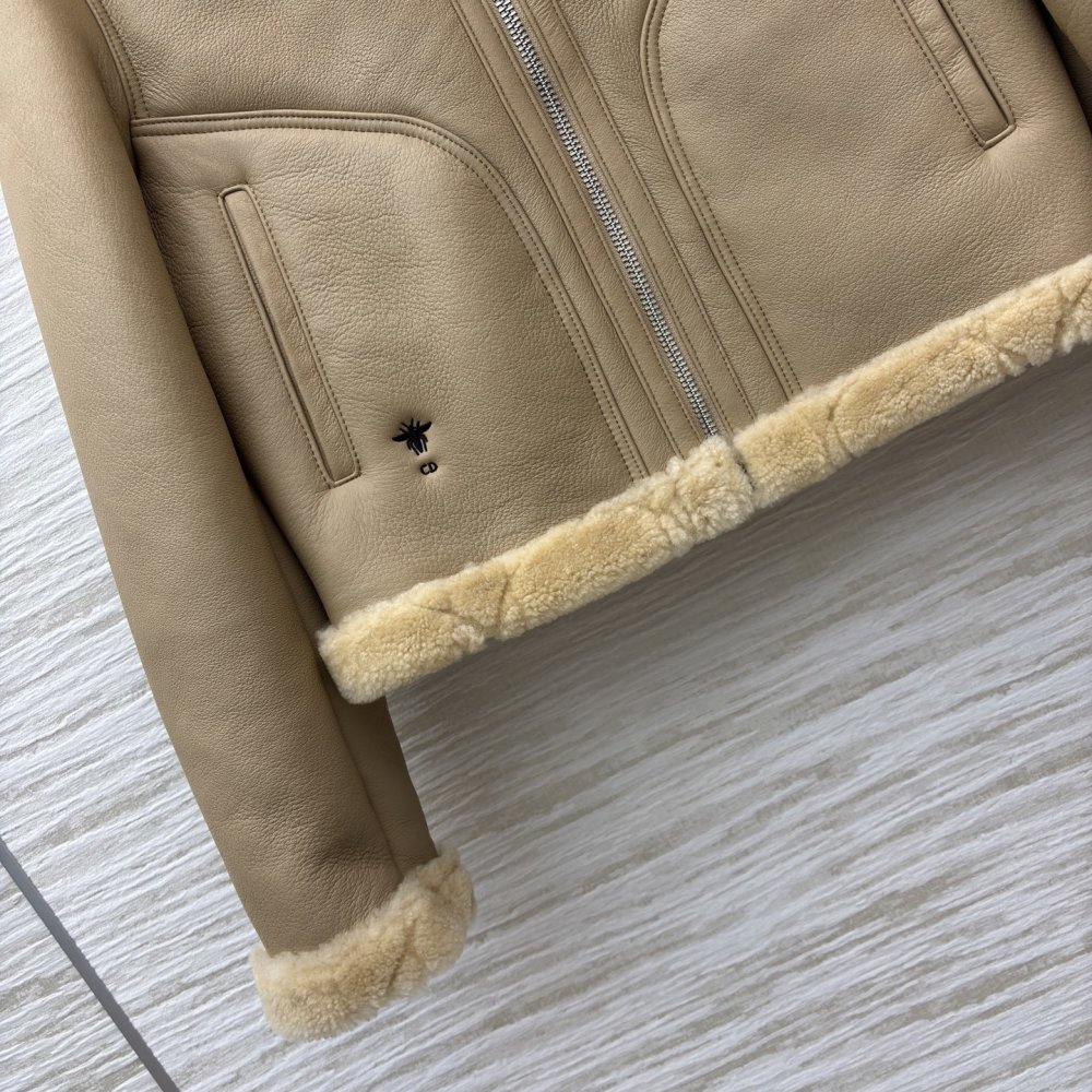 Зимняя кожаная дубленка женская фото 6