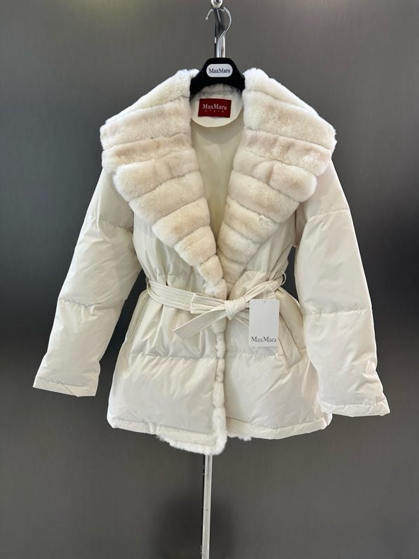 Зимова куртка з хутром кролика