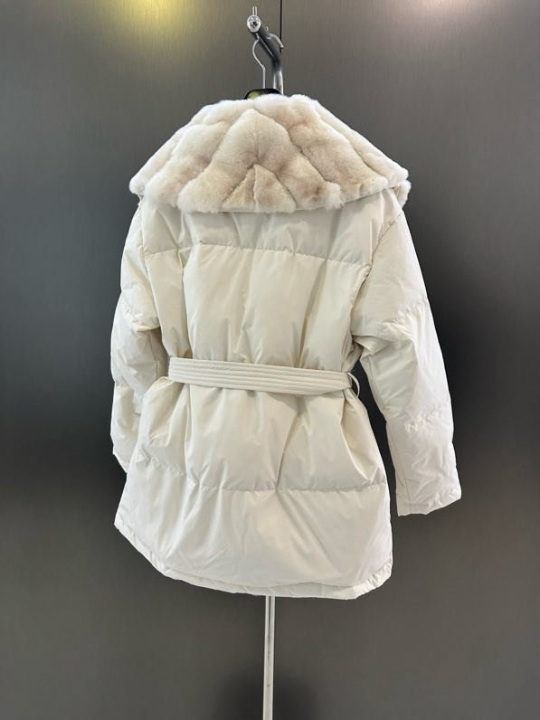 Зимова куртка з хутром кролика фото 7