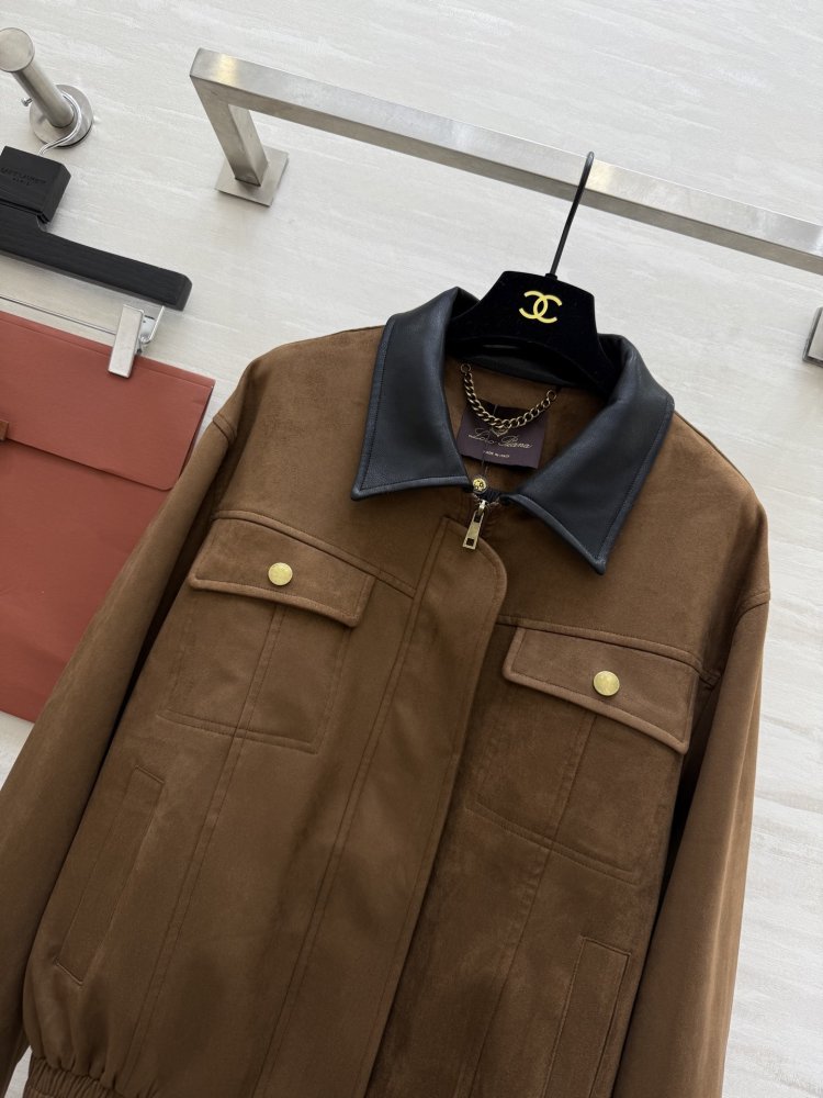 Зимова куртка з замшевим коміром фото 2